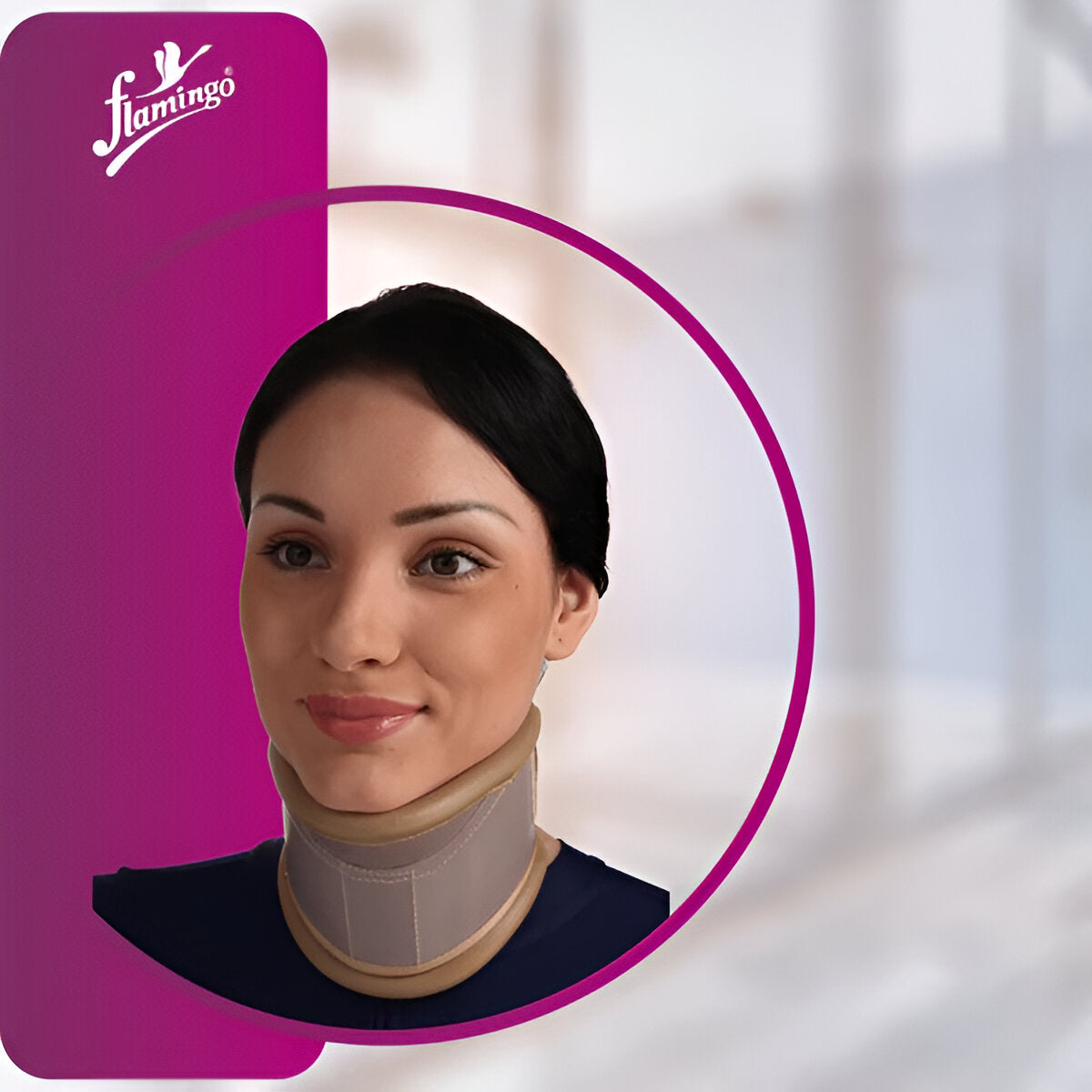 CERVICAL COLLAR WITH NECK SUPPORT