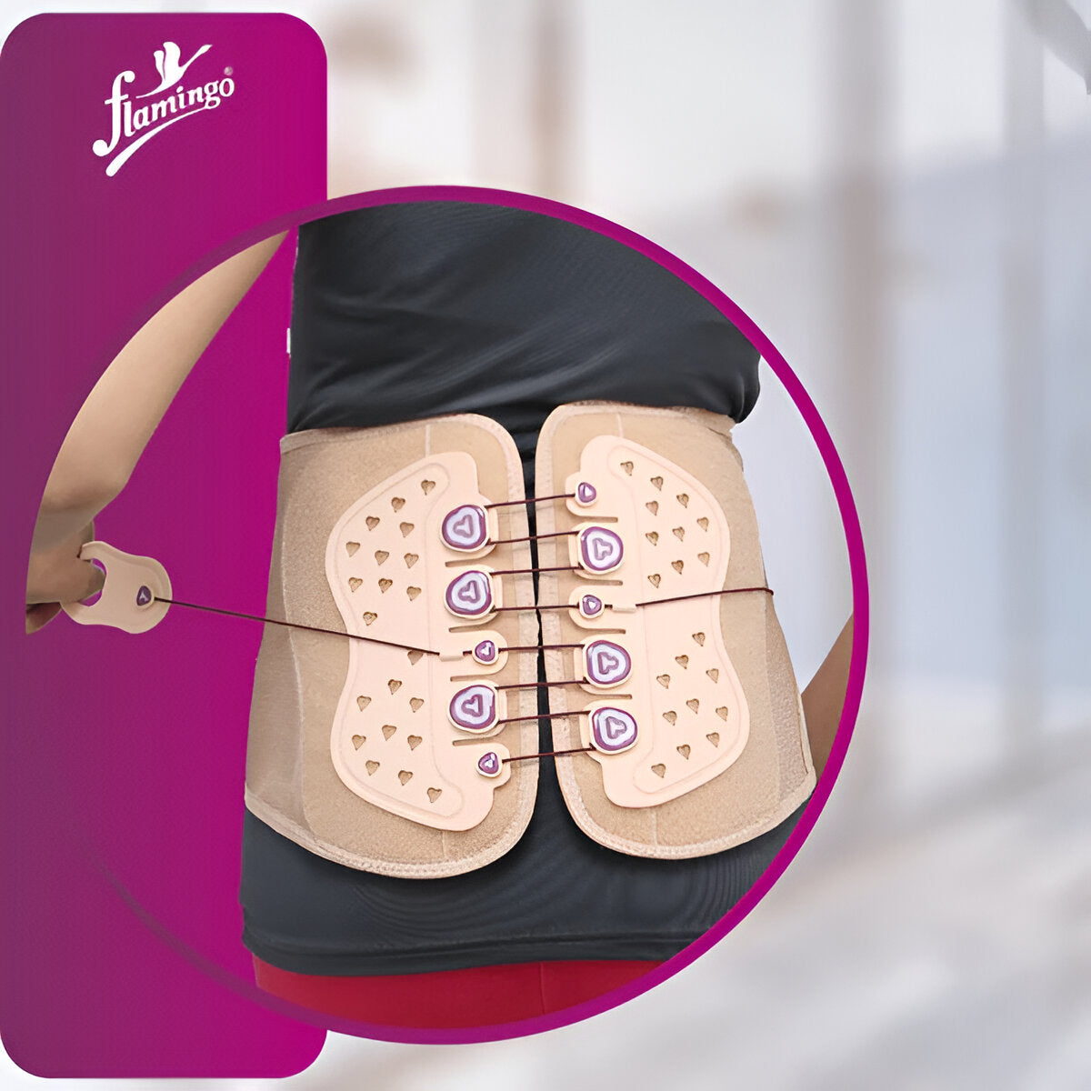 LACEPULL BACK BELT