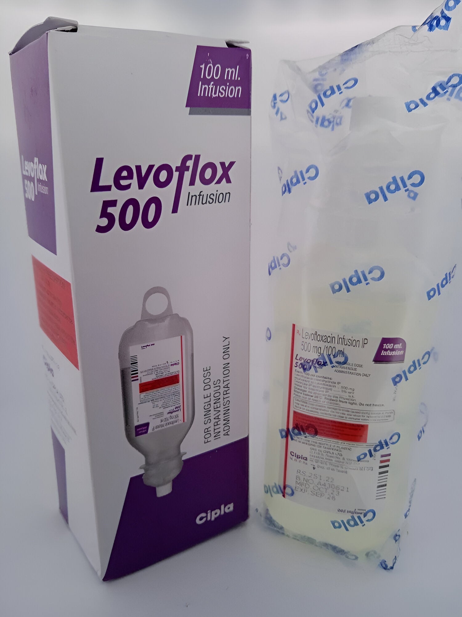 LEVOFLOX 100ML IV