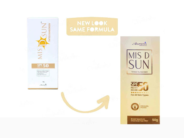 MIS D SUN TINTED SUNSCREEN