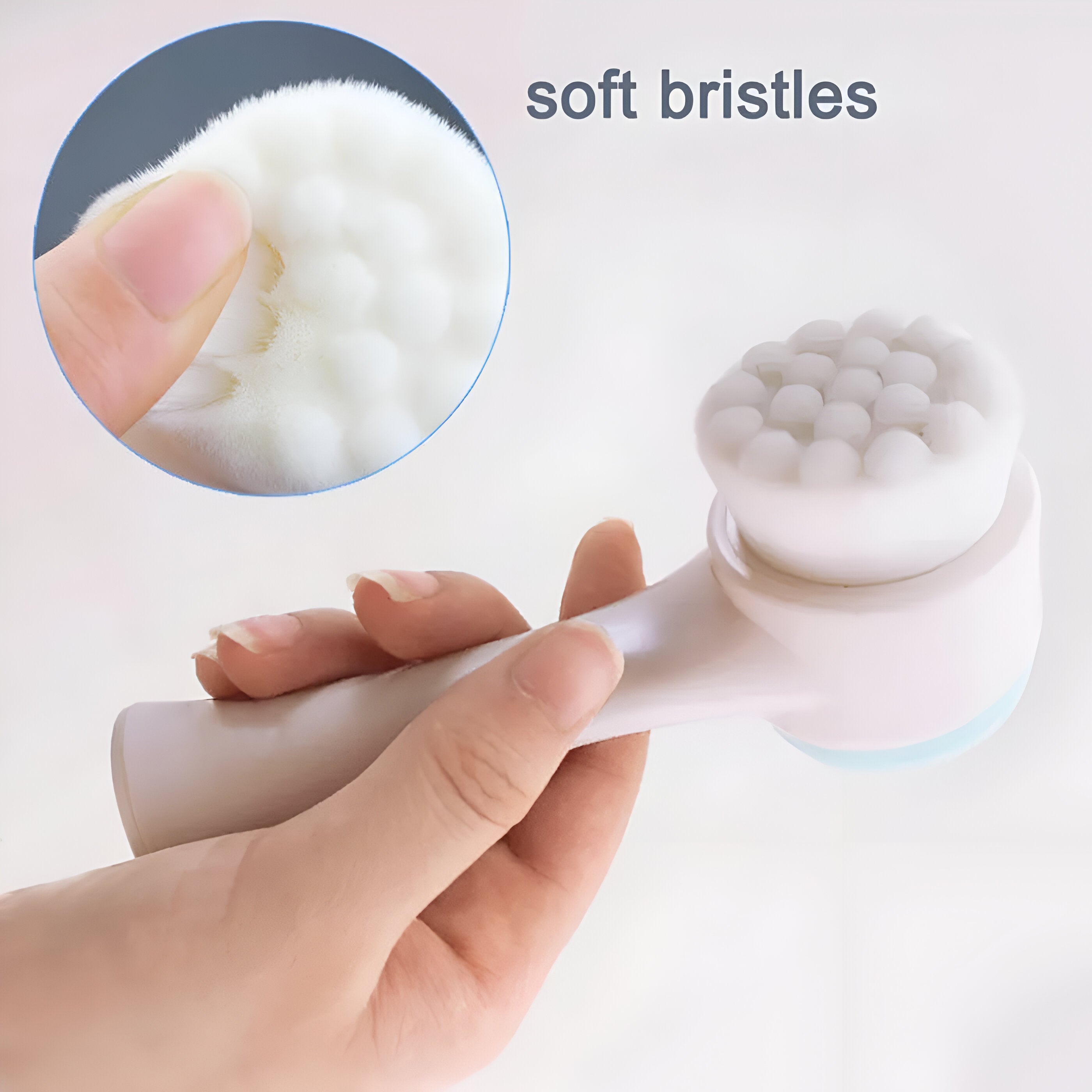 DOUBLE SIDE FACE WASH BRUSH