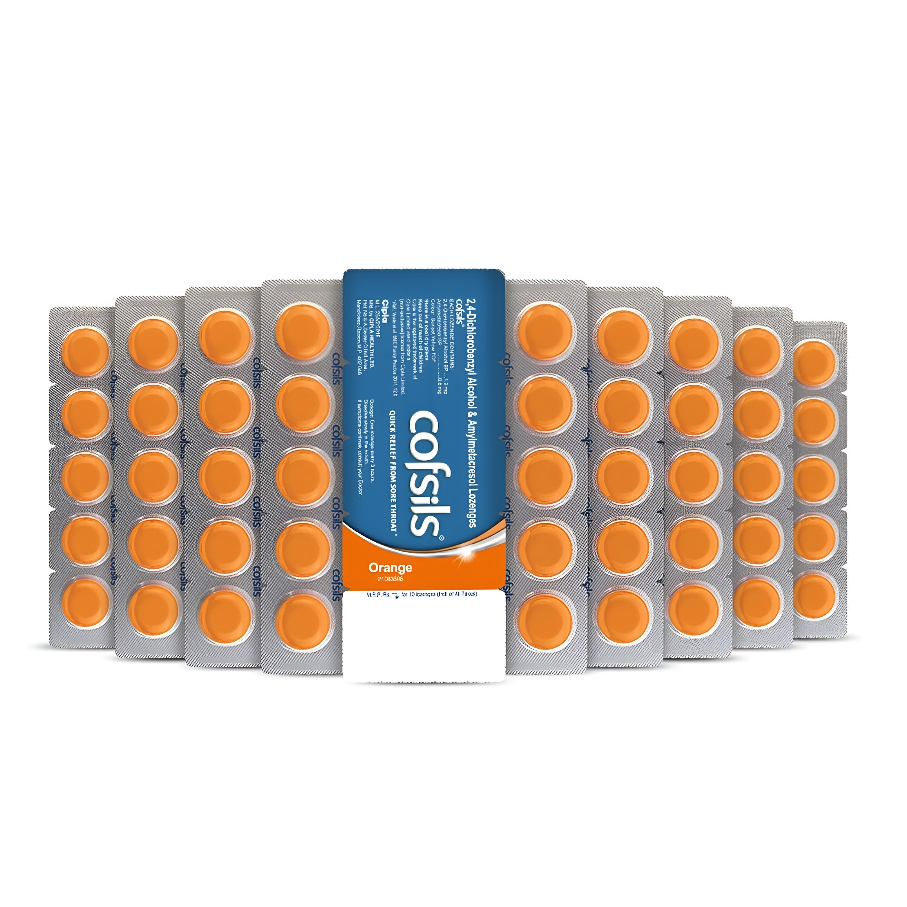 Cofsils Orange Lozenges