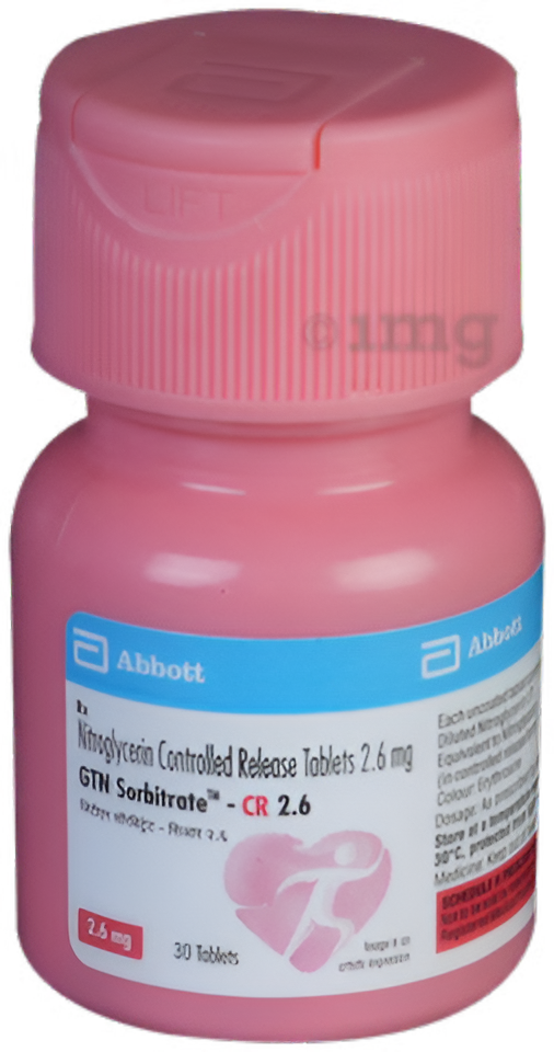 GTN SORBITRATE CR 2.6 TAB
