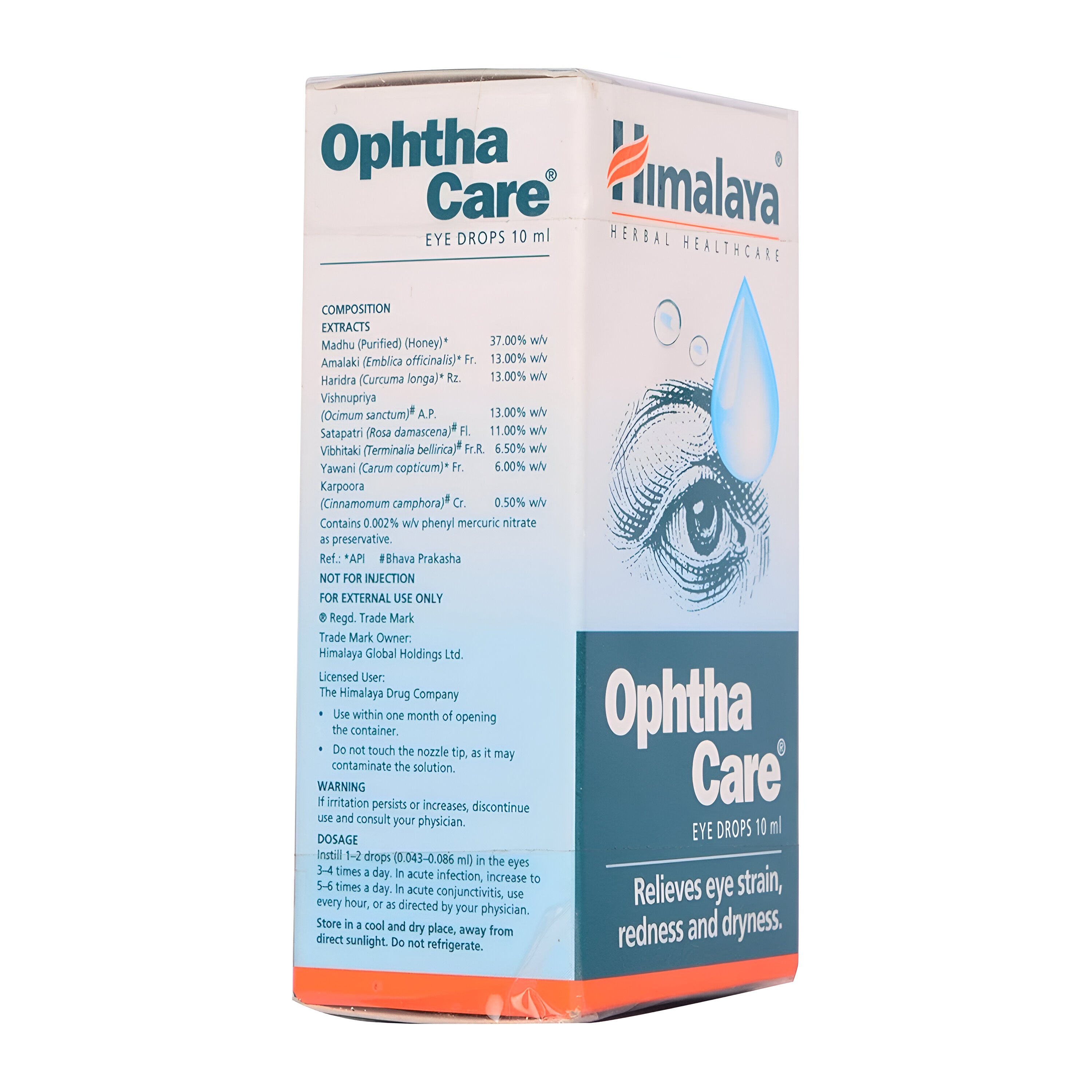 OPTHACARE EYE DROPS 10ML