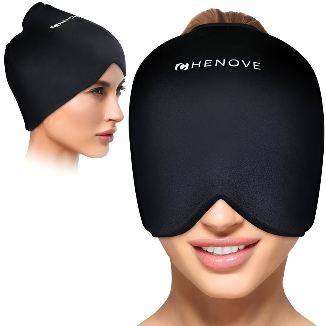 MIGRAINE RELIEF GEL ICE HAT CAP.