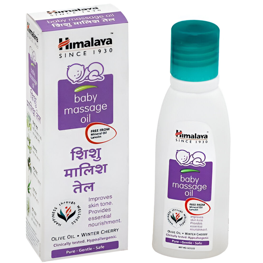 HIMALAYA BABY MASSAGE OIL 50 ML