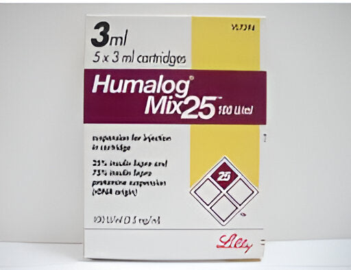 HUMALOG MIX 25 CARTRIDGE