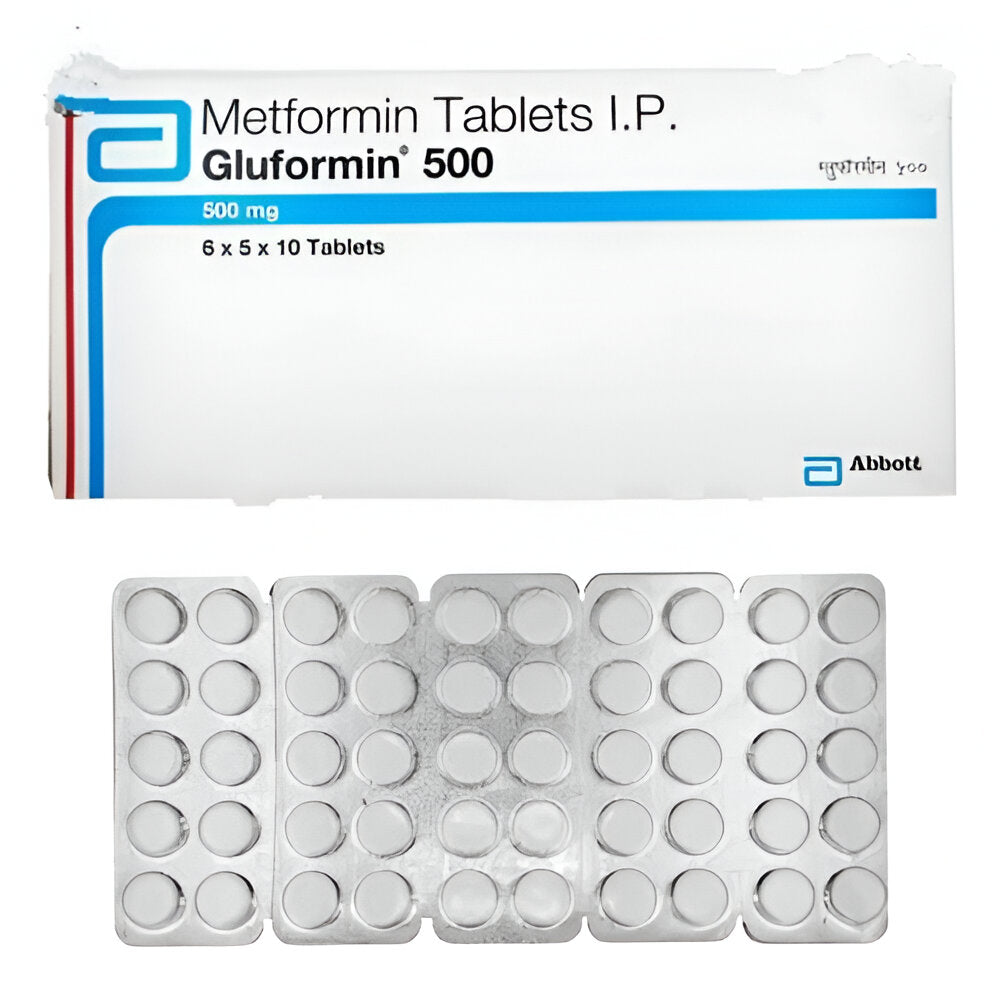 GLUFORMIN 500 TAB