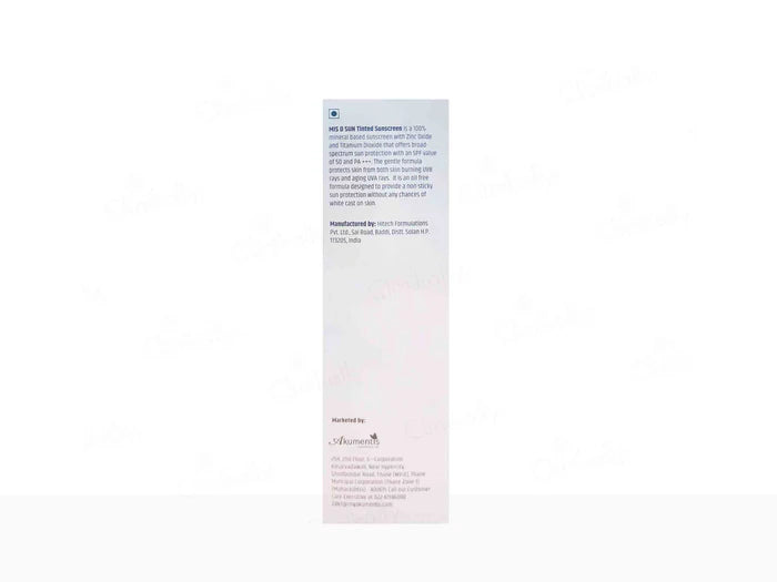 MIS D SUN TINTED SUNSCREEN