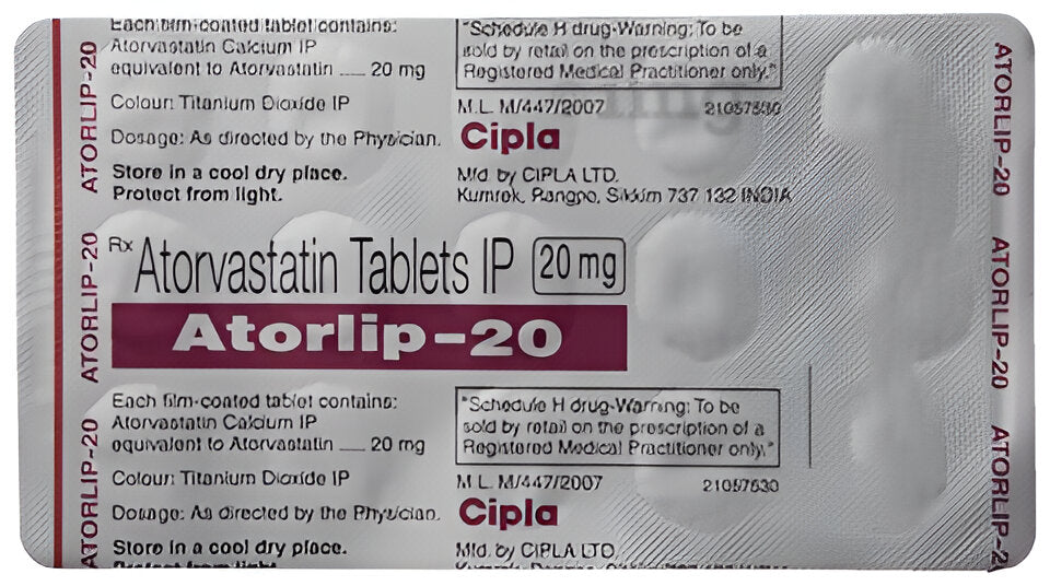 ATORLIP 20 TAB