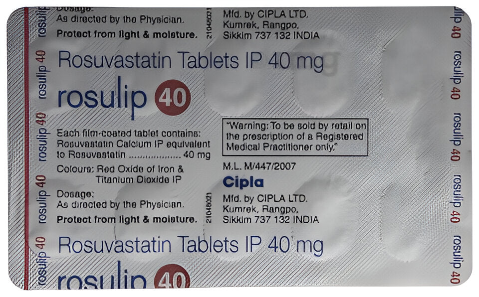 ROSULIP 40 TAB