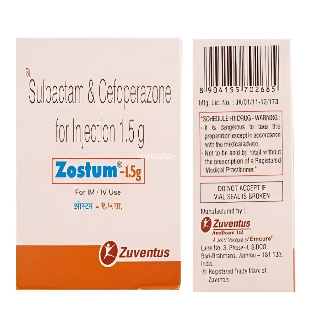 ZOSTUM 1.5GM INJ